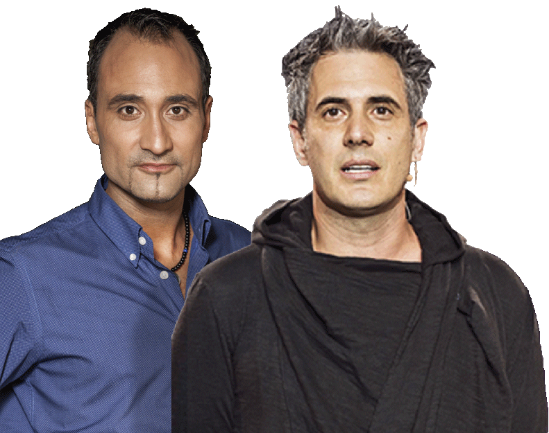 Jurgen Klaric y Juan Carlos Castro